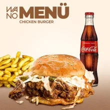 Classic Chicken Burger Menü