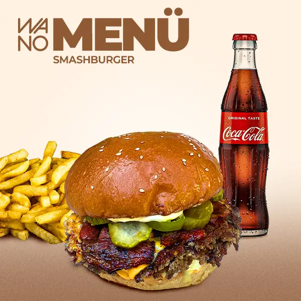 Garlic Honey Burger Menü